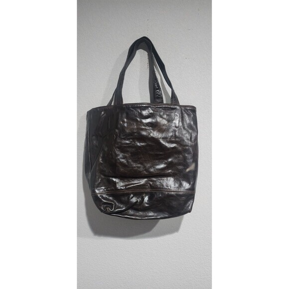 Satchel Savannah Tote Bag  in Coffee Brown Leather – Handmade in GA - Picture 2 of 7